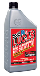 Picture of Lucas Oil Synthetic Motorcycle Oil