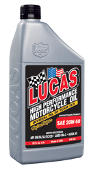 Lucas Oil 10700 SAE 20W-50 Motorcycle Oil - 1 Quart — image 2