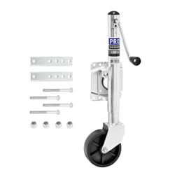 Picture of Pro Series EJ10000101 Swivel Trailer Jack 1000 lbs Capacity 6" Poly Wheel