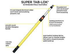 Picture of Mr. Long Arm 7508 Two-Section Super Tab-Lok Extension Pole 4-7 Feet