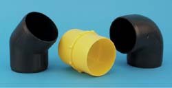 Picture of Valterra F02-2024 RV Sewer Hose Coupler 45 Degree 3 Inch Internal