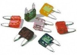 Picture of Littelfuse MIN30BP 30 Amp MINI Blade Fuse 5-Pack