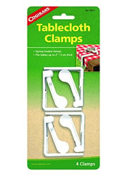 Picture of Coghlans 9211 Plastic Tablecloth Clamps 4-Pack