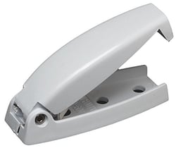 Picture of RV Designer E211 White Rounded Baggage Door Catch - Pair