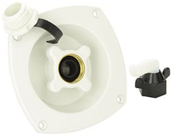 Picture of Shurflo 18302918 Wall Mount Water Pressure Regulator 65 PSI White