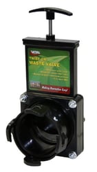 Picture of Valterra T58 3-Inch Twist-On RV Waste Valve with Bayonet Fitting