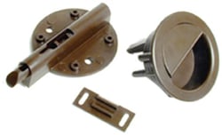 Picture of RV Designer H261 Plastic Positive Latch Shurlatch Brown Cabinet Hardware