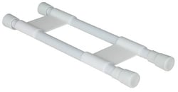 Picture of Camco 44093 Adjustable RV Cupboard Double Bar 10-17 Inches White