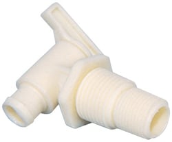 Picture of Camco 22243 RV Water Heater Drain Valve 3/8" or 1/2" MPT Without Flange