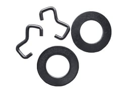 Picture of C.E. Smith 10980 Wobble Roller Retainer Ring with Washer, Zinc Plated