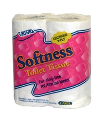 Picture of Valterra Q23630 Softness 2-Ply Toilet Tissue 4-Pack for RV Marine and Septic