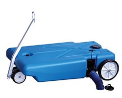 Picture of Barker Mfg 27844 4-Wheeler Tote Tank 32 Gallon RV Waste Water