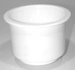 Picture of T-H Marine LCH1WDP Large Cup Holder with Drain - White