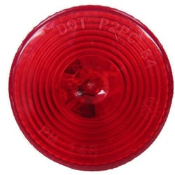 Picture of Peterson Fluid 146R 2-Inch Round Sealed Red Clearance and Side Marker Light