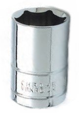 Picture of Performance Tool W32022 1/2" Drive 11/16" 6-Point Chrome Socket