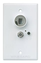 Picture of Winegard RV-7042 White Wall Plate Power Supply for RV Antennas