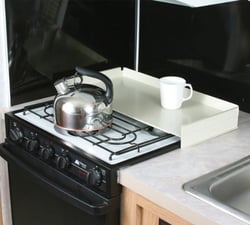 Picture of Camco 43557 Universal Stove Top Cover - White