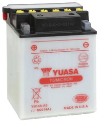 Picture of Yuasa Batteries YUAM2214A Yumicron Conventional 12V Battery