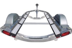 Picture of Caliber Products 23011 Marine Bunk Slides 3" x 15" White (10 Pack)