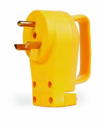 Picture of Camco 55245 30 Amp PowerGrip Replacement Male Plug with Handle