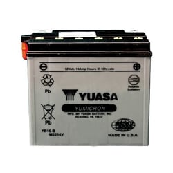 Picture of Yuasa YUAM2216Y YB16-B Conventional Motorcycle Battery