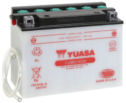 Picture of Yuasa Batteries YUAM2218Y Yumicron 12V Conventional Battery Y50-N18L-A