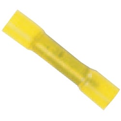 Picture of Ancor 309202 Heat Shrink Butt Connectors 12-10 AWG Yellow 500 Pack