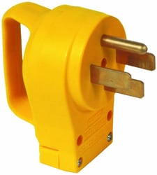 Picture of Camco 55255 50 Amp PowerGrip Replacement Male Plug NEMA 14-50P