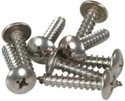 Picture of Caliber Products CHP0103 Multi-Glide Stainless Steel Screw Pack - 8 Count