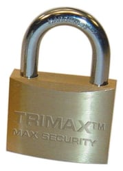 Picture of Trimax TPB1137 Marine Grade Solid Brass Padlock 2.37 Inch