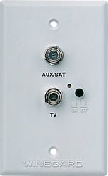 Picture of Winegard Co RV-7542 12V DC Wall Plate Power Supply with Dual Input