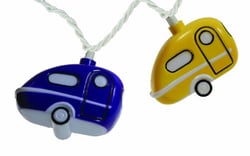 Picture of Camco 42655 Retro Travel Trailer Party Lights 8-Foot Strand