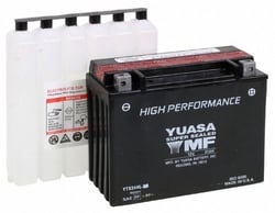 Picture of Yuasa YUAM6250H YTX24HL-BS High Performance Maintenance Free Battery 12V 21Ah 350 CCA