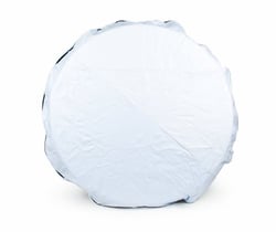 Picture of Camco 45345 Spare Tire Cover 28 Inch Diameter Vinyl Arctic White