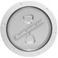 Picture of Beckson Marine DP82B Screw Out Deck Plate 8 Inch with Standard Trim Ring
