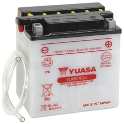 Picture of Yuasa Batteries YUAM2210Y YB10L-A2 Yumicron 12V Conventional Battery 11Ah 160CCA