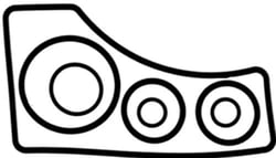 Picture of Sierra 18-2615 Outdrive Gasket Set for Mercruiser Stern Drives