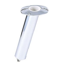 Picture of Lee's Tackle RH579XL 15° Stainless Steel Swivel Base Flush Mount Rod Holder Extra Long