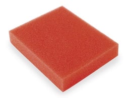 Picture of Helix Racing Products 752-2101 Skid Plate Foam Red 8x10x2 Inch