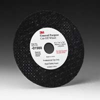 Picture of 3M 01988 Cut-Off Wheel 3 inch x 1/16 inch x 3/8 inch Aluminum Oxide 50 Pack