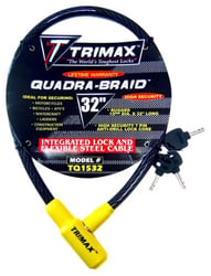 Picture of Trimax TQ1532 Quadra-Braid 32" Integrated Cable Lock 15mm