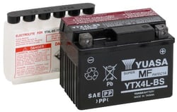 Picture of Yuasa Batteries YUAM62X4B YTX4L-BS Maintenance Free AGM Battery 12V 3.2Ah