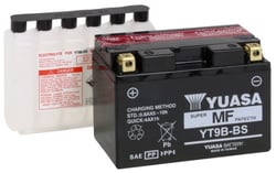 Picture of Yuasa YUAM629B4 YT9B-BS 12V Maintenance Free AGM Battery
