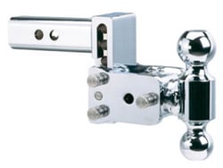 Picture of B&W TS10033C Tow & Stow Dual Ball Mount 2" Chrome Adjustable Hitch