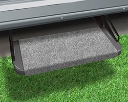 Picture of Prest-O-Fit 2-0313 Outrigger RV Step Rug 18" Castle Gray