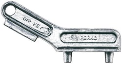 Picture of Perko 1248009DP Deck Plate Key - 1-1/2 Inch Zinc Plated