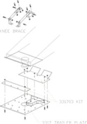 Picture of PullRite 331707 Rubber Cushion Capture Plate for SuperGlide Hitch