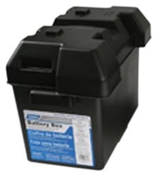 Picture of Camco 55372 Large Vented Battery Box with Strap for Group 27, 30, 31 Batteries