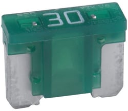 Picture of Bussmann BP/ATM30LP-RP 30 Amp Low Profile Mini Blade Fuse