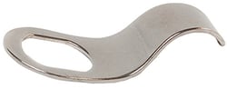 Picture of RV Designer L539 Finger Pull Compartment Lock Trim - Chrome 2 Pack